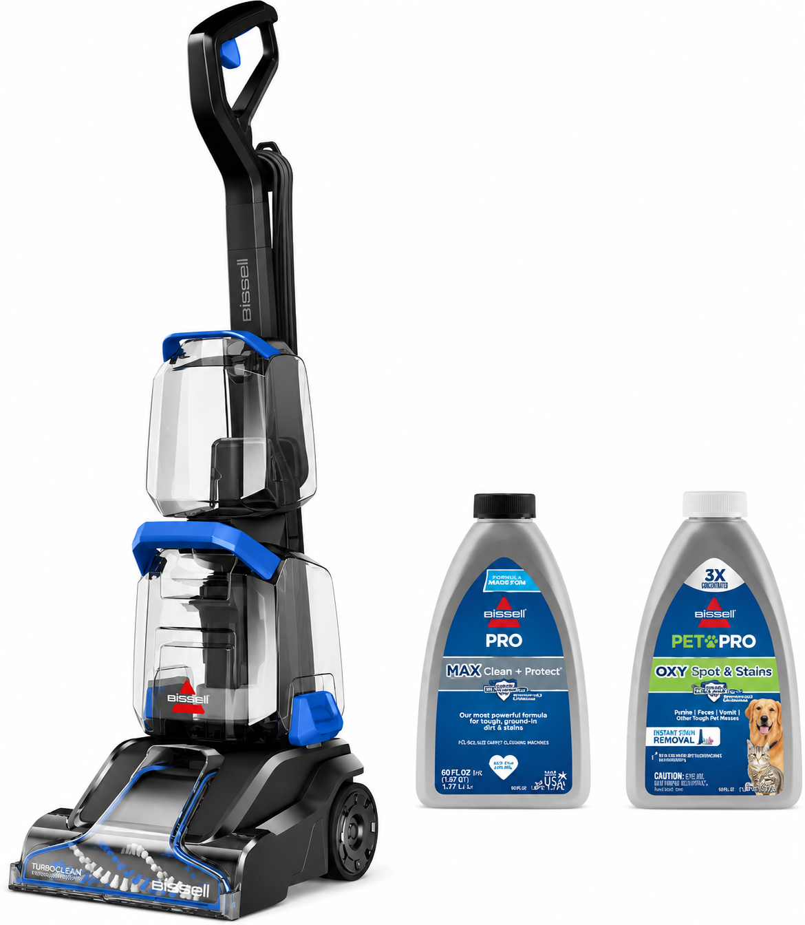 3e558b9e-ae39-4b80-b411-c718fdacb687 BISSELL TurboClean Upright Carpet Cleaner 3952 | Deep Cleaning Machine with OXY Formula - Image 1