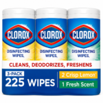 Clorox Disinfecting Wipes Variety Pack | 3 Pack x 75 Count | Multi-Surface Cleaning Wipes